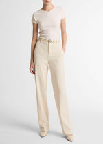 Elsa High-Rise Crepe Straight-Leg Trouser - US 8397