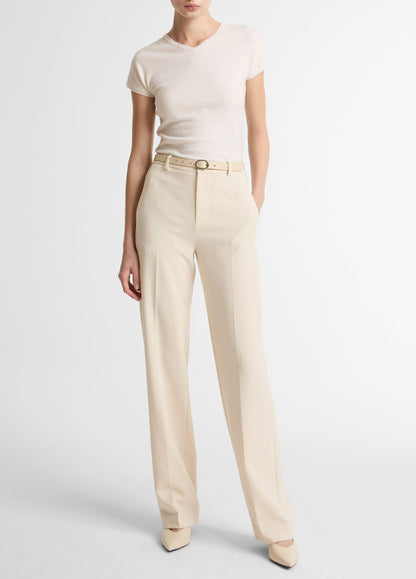 Elsa High-Rise Crepe Straight-Leg Trouser - US 8397