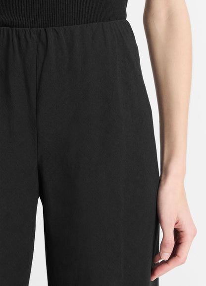 Colette High-Rise Cotton & Linen-Blend Bias Pant - US 6912