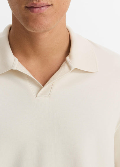 Milano Pima Cotton-Blend Johnny-Collar Shirt - US 7559