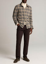 Dylan Slim 5-Pocket Peached Stretch-Cotton Pant - US 2545