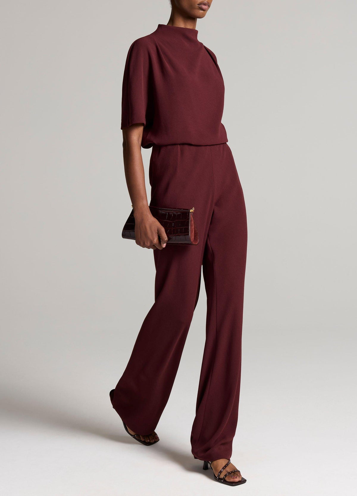 Colette High-Rise Crepe Bias Pant - US 4093