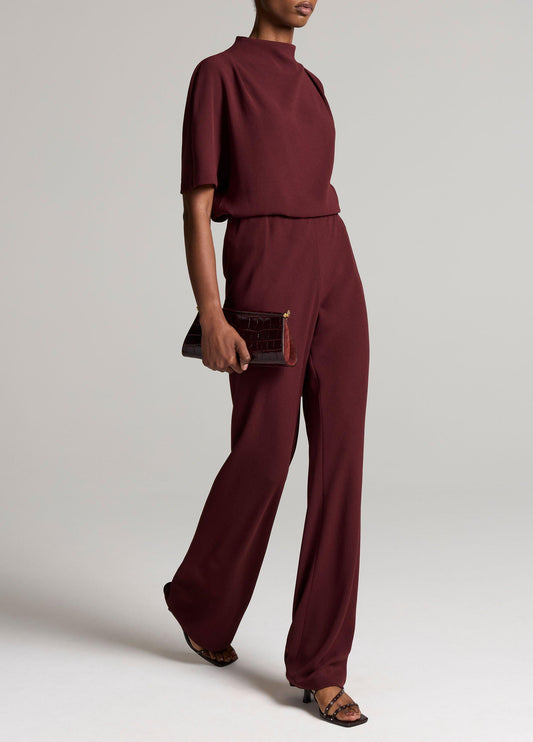 Colette High-Rise Crepe Bias Pant - US 4093
