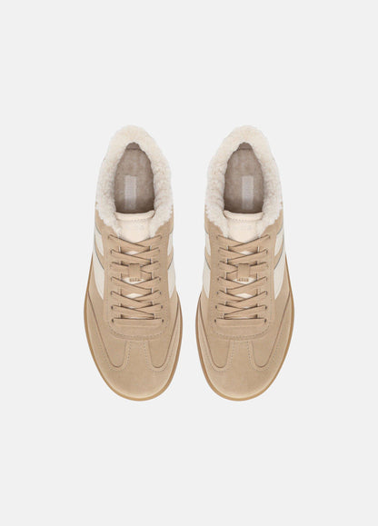 Oasis Suede & Shearling Sneaker - US 6036