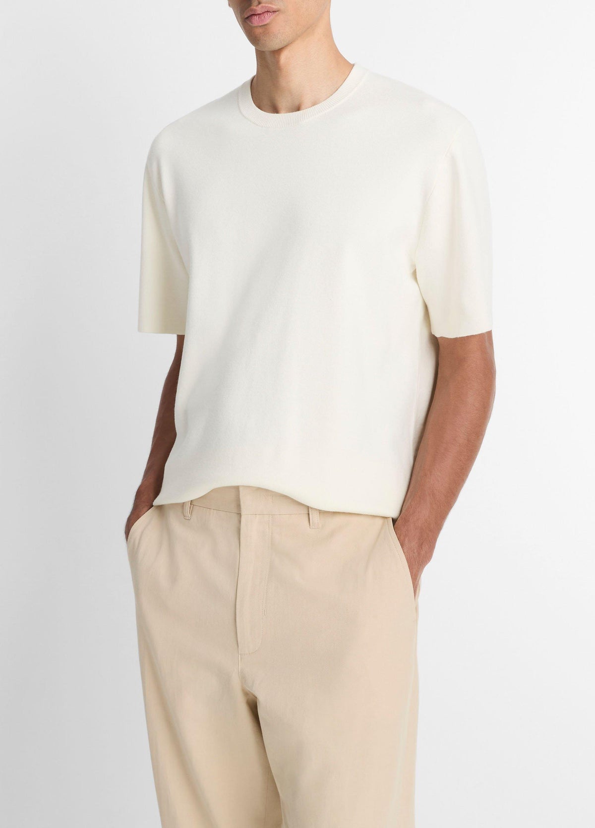 Milano Short-Sleeve Crew Neck Sweater - US 6317