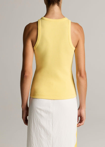 Ribbed Scoop-Neck Tank - US 0624