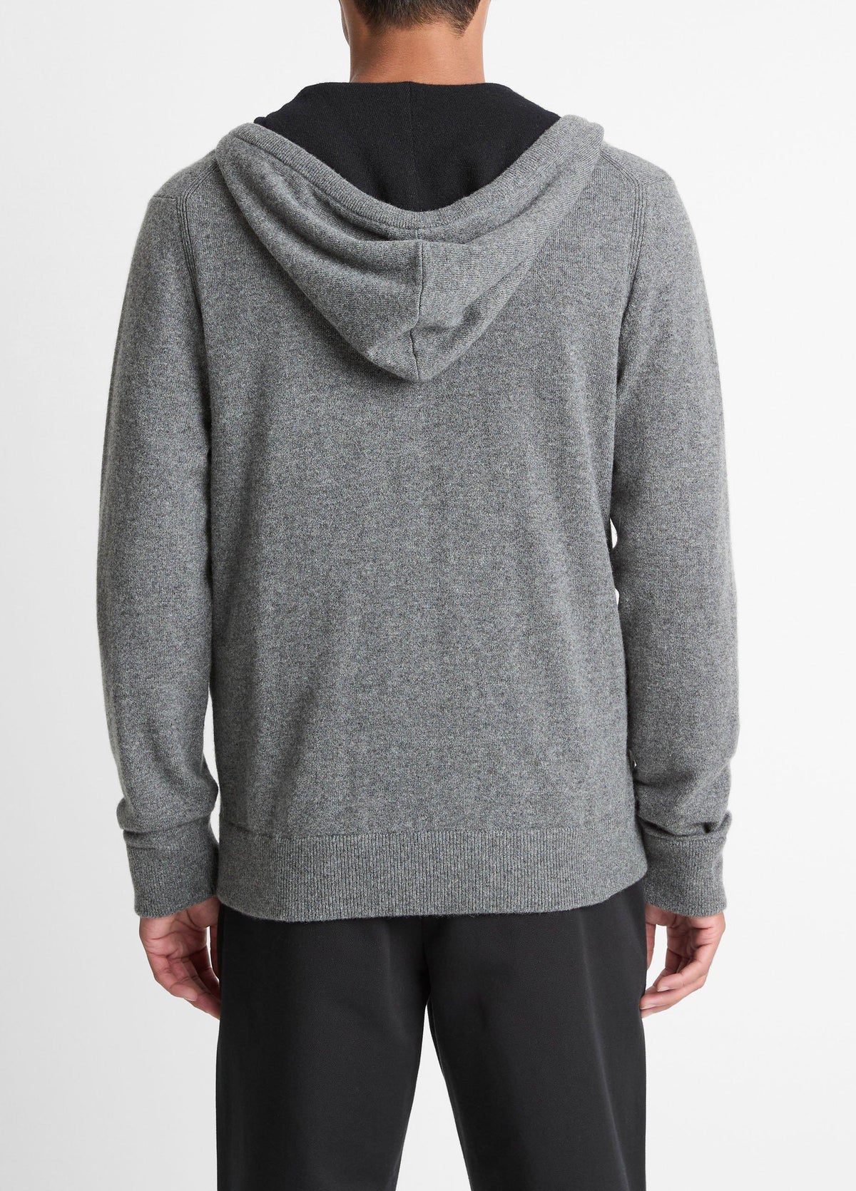Cashmere Zip-Front Hoodie - US 8664