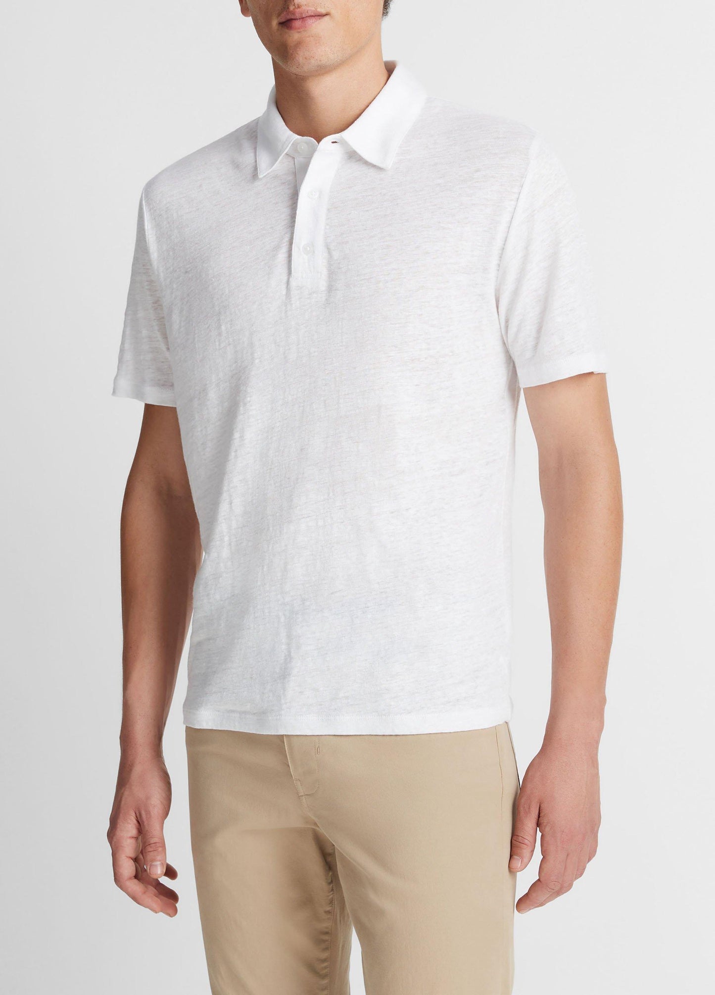 Linen Polo Shirt - US 0856