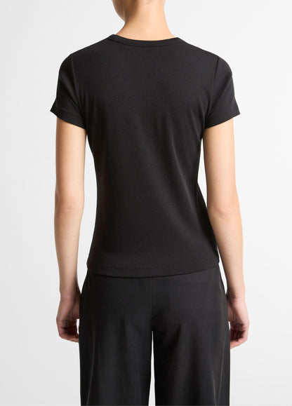 Pima Cotton-Blend '90s Shrunken T-Shirt - US 7982