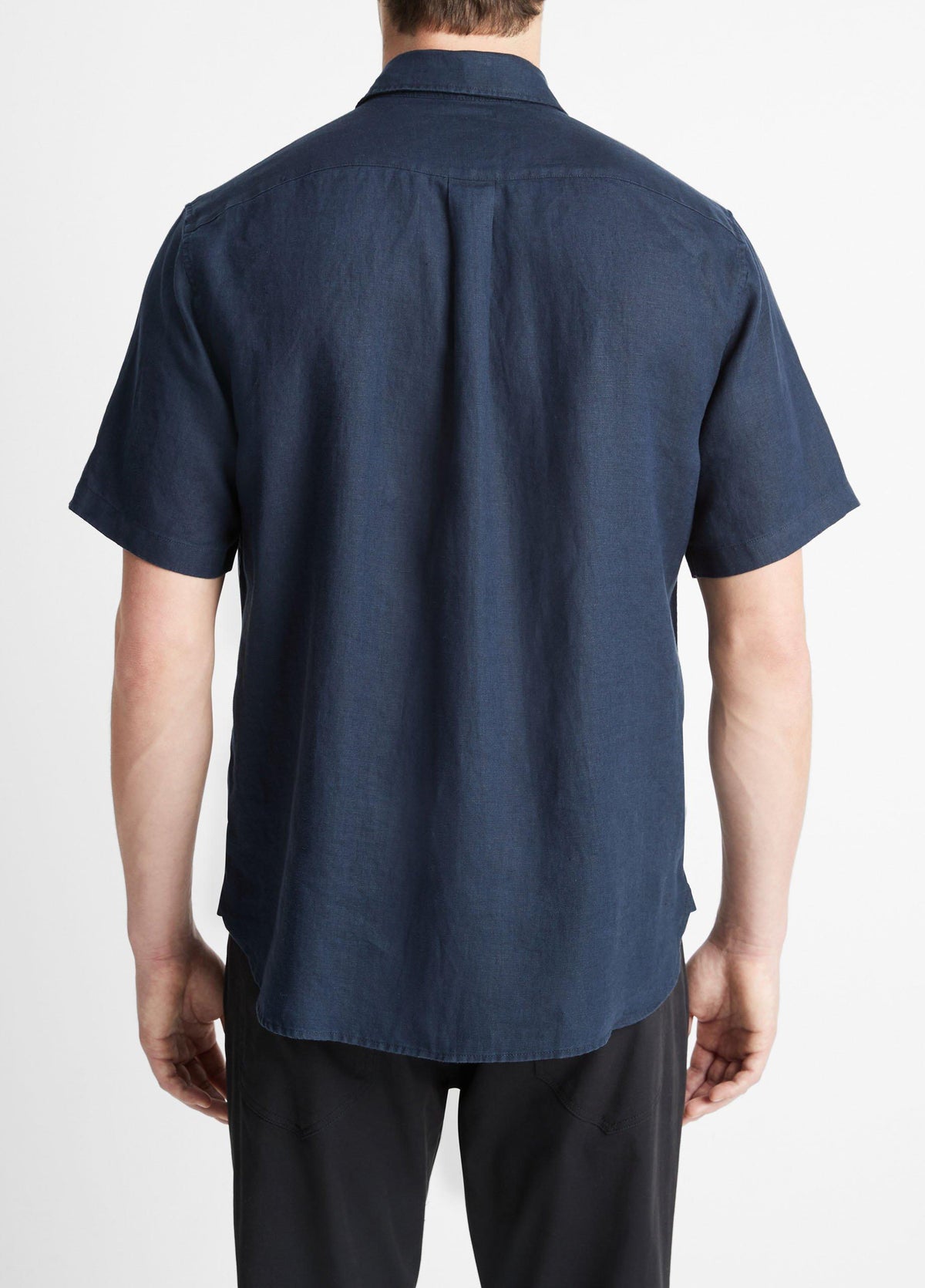 Linen Short-Sleeve Shirt - US 6195