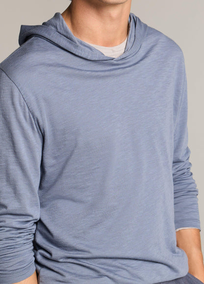 Slub Pima Cotton Double-Layer Hoodie - US 1424