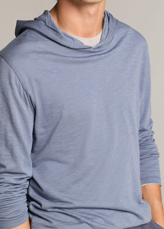 Slub Pima Cotton Double-Layer Hoodie - US 1424