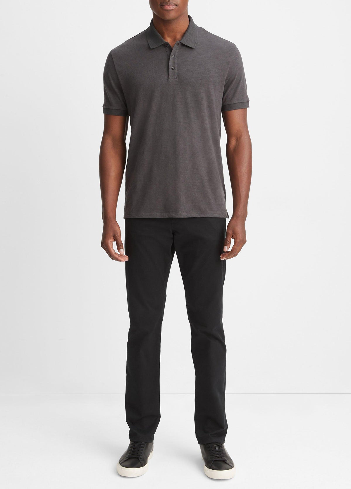 Classic Slub Polo Shirt - US 9738