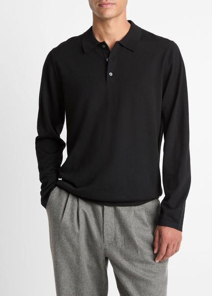Wool Polo Sweater - US 9680