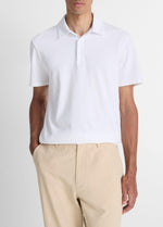 Garment Dye Cotton Polo Shirt - US 8489
