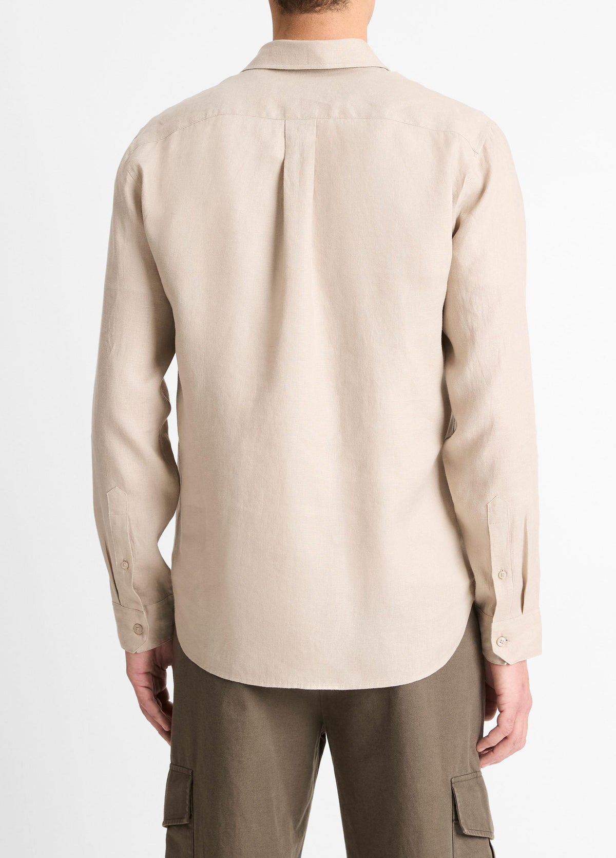 Linen Long-Sleeve Shirt - US 8552
