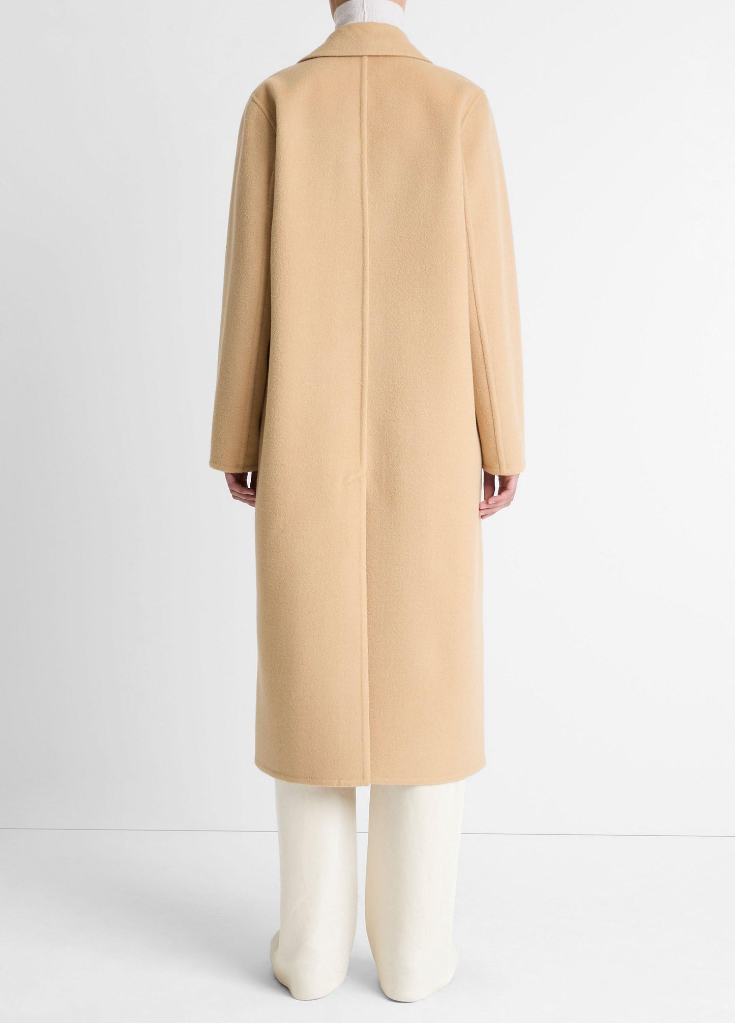 Wool-Blend Single-Breasted Coat - US 8354
