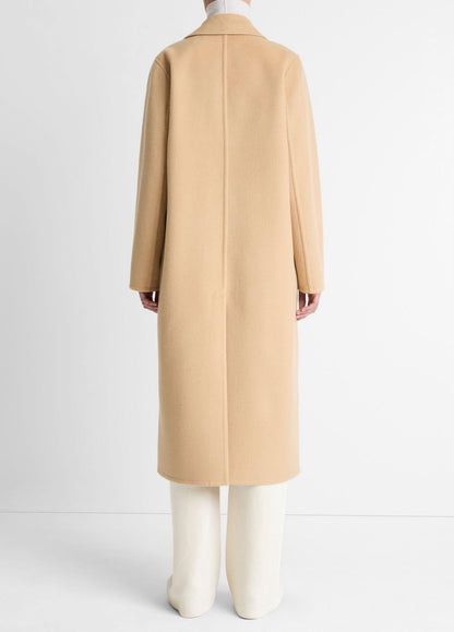 Wool-Blend Single-Breasted Coat - US 8354