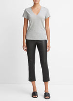 Essential Pima Cotton V-Neck T-Shirt - US 3486