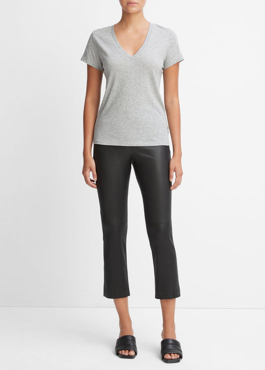 Essential Pima Cotton V-Neck T-Shirt - US 3486