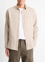 Linen Long-Sleeve Shirt - US 8552