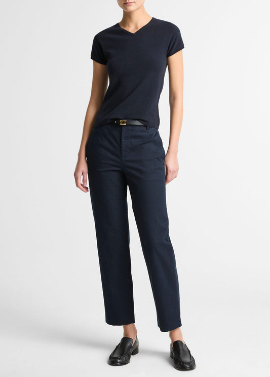 Avery Mid-Rise Italian Stretch-Cotton Chino Pant - US 4905