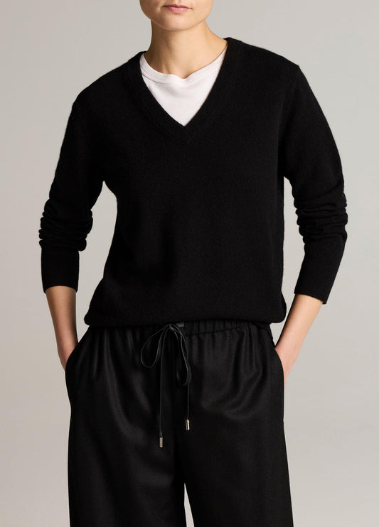 Cashmere Casual V-Neck Sweater - US 0633
