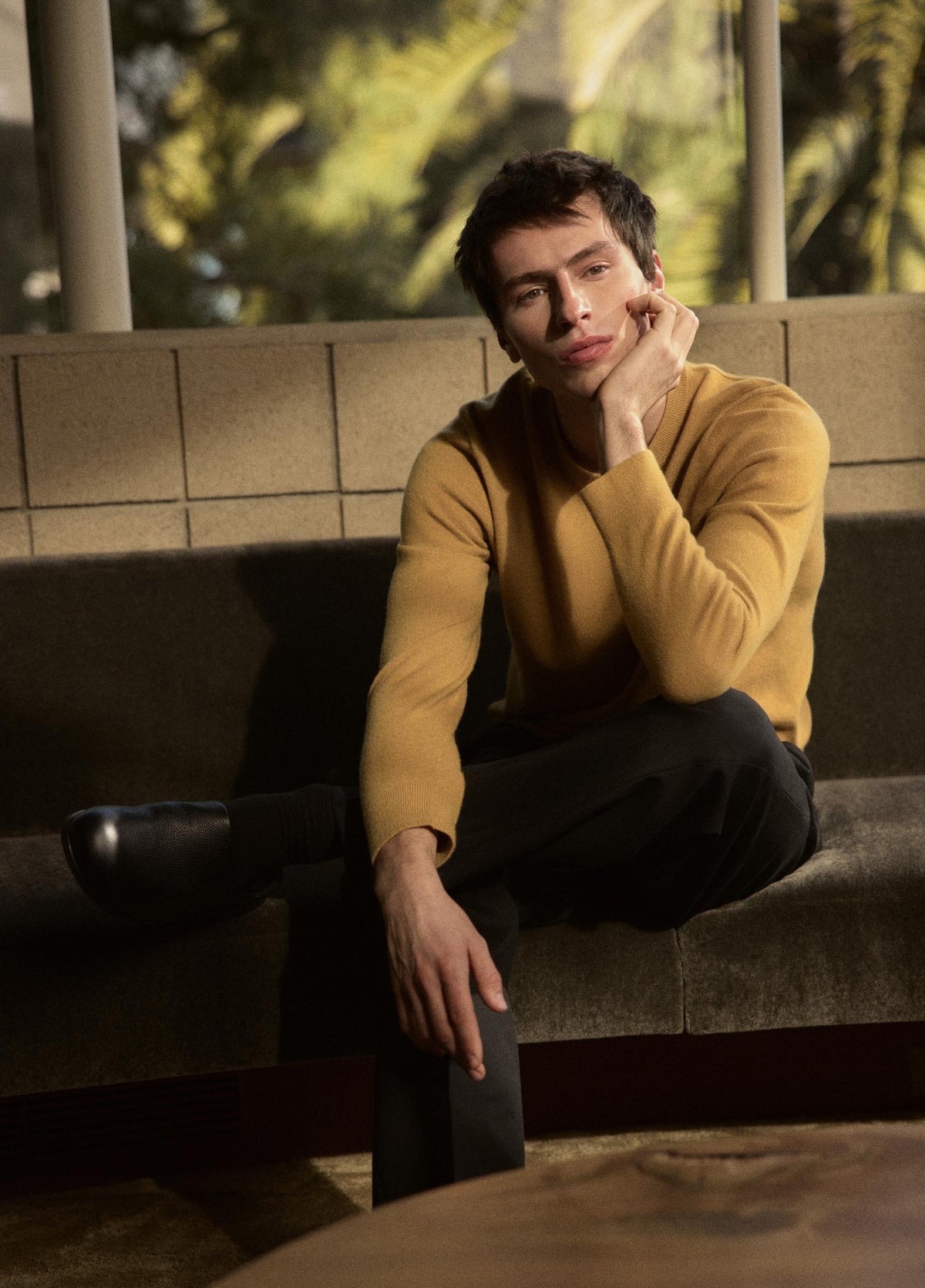 Cashmere Crew Neck Sweater - US 3744