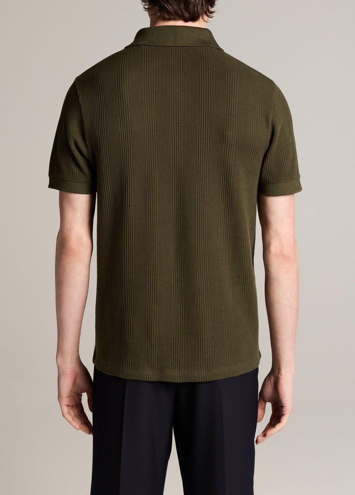Variegated Pima Cotton Polo Shirt - US 5130