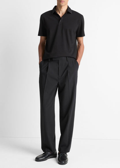 Garment Dye Cotton Polo Shirt - US 3693