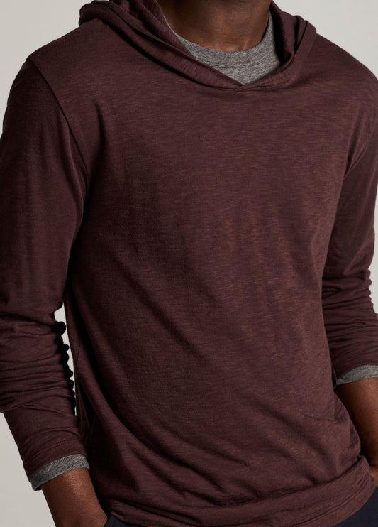 Slub Pima Cotton Double-Layer Hoodie - US 1886