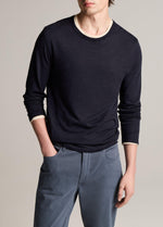 Slub Pima Cotton Double-Layer T-Shirt - US 1790