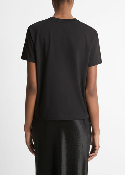 Pima Cotton Crew Neck T-Shirt - US 2972