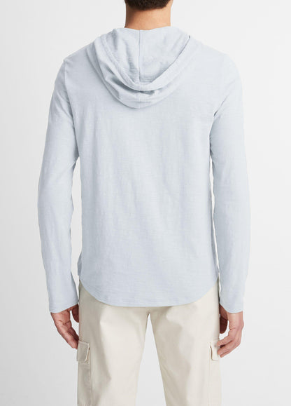 Textured Cotton Hoodie - US 4896