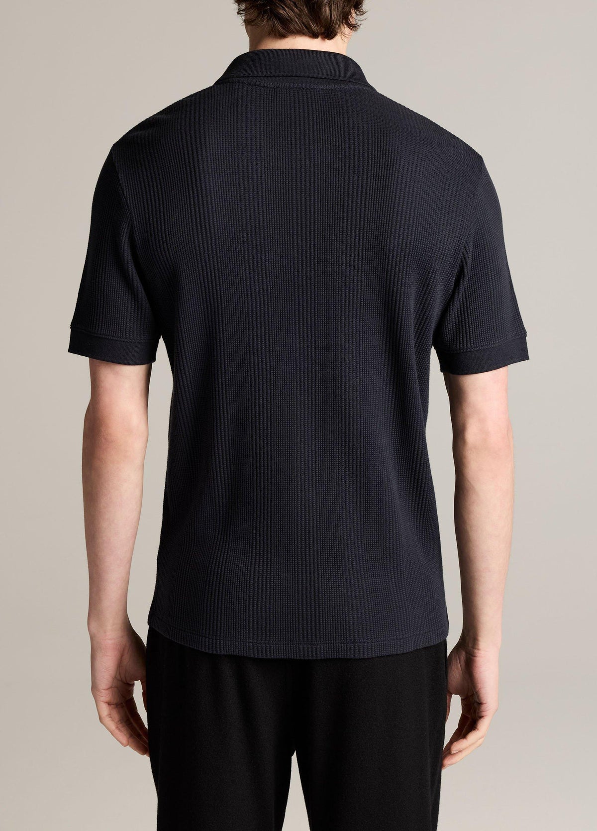 Variegated Pima Cotton Polo Shirt - US 4454