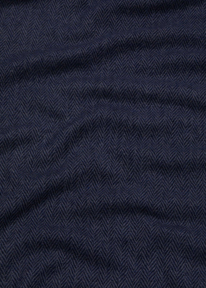 Herringbone Cashmere Scarf - US 7159