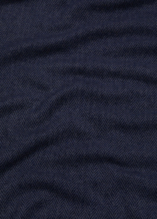 Herringbone Cashmere Scarf - US 7159
