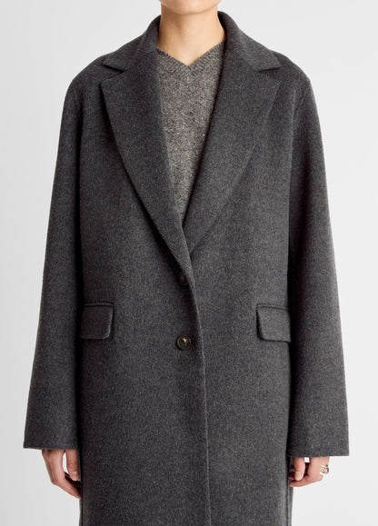 Wool-Blend Single-Breasted Coat - US 0305