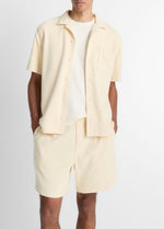 Cotton Bouclé Cabana Shirt - US 5829