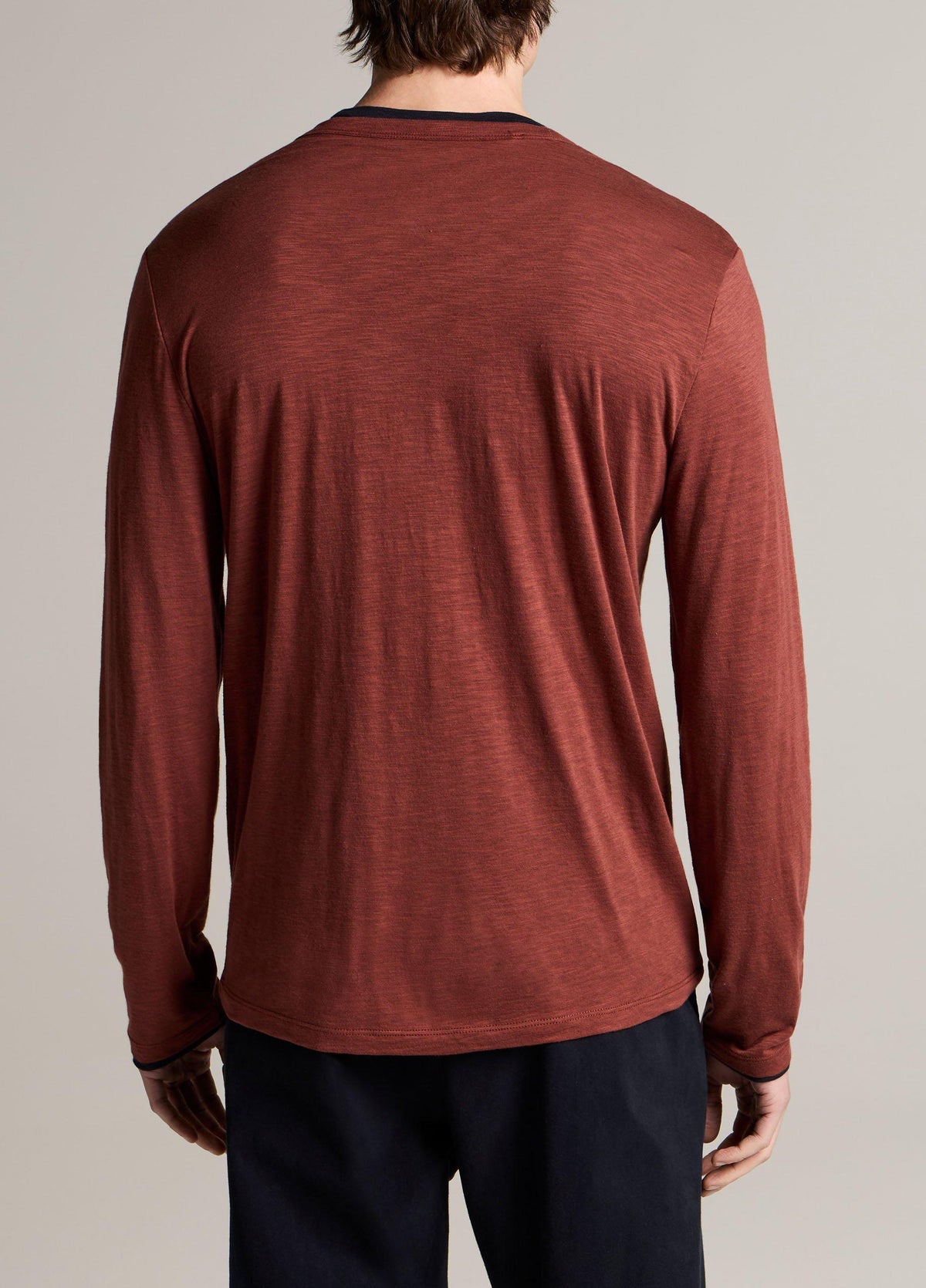 Slub Pima Cotton Double-Layer T-Shirt - US 9338