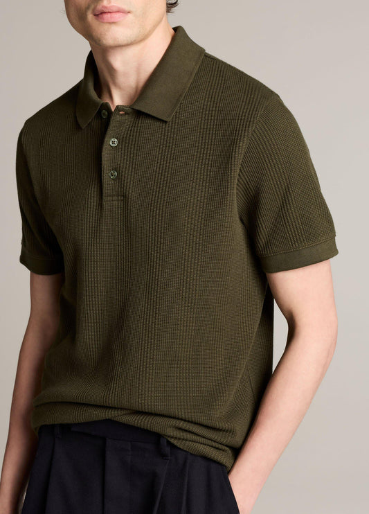 Variegated Pima Cotton Polo Shirt - US 5130