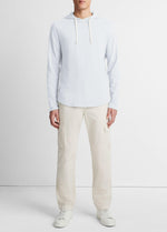 Textured Cotton Hoodie - US 4896