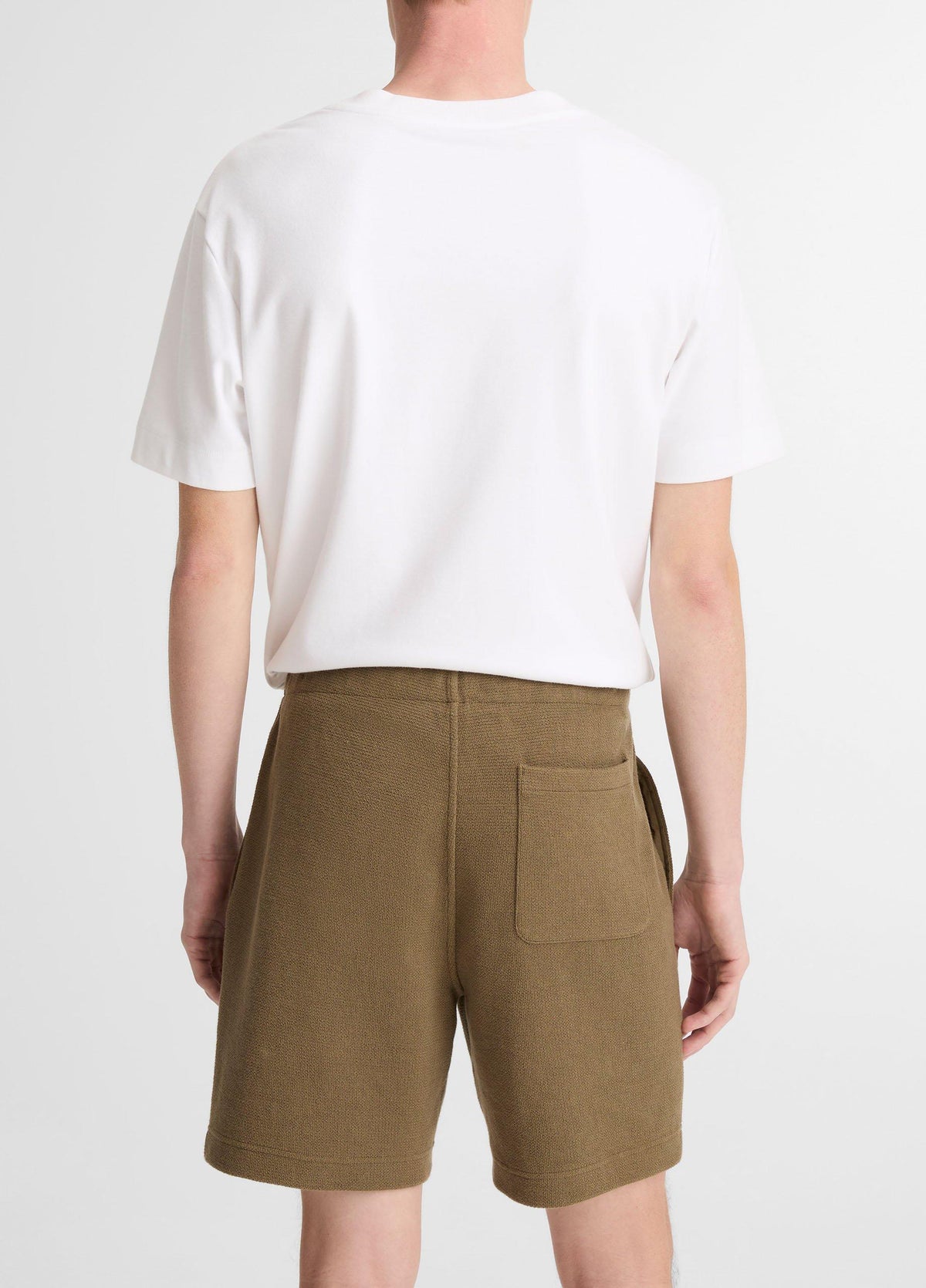 Cotton Bouclé Pull-On Short - US 6992