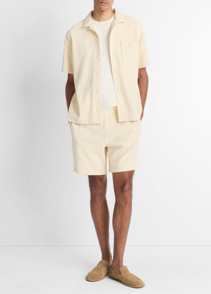 Cotton Bouclé Cabana Shirt - US 5829
