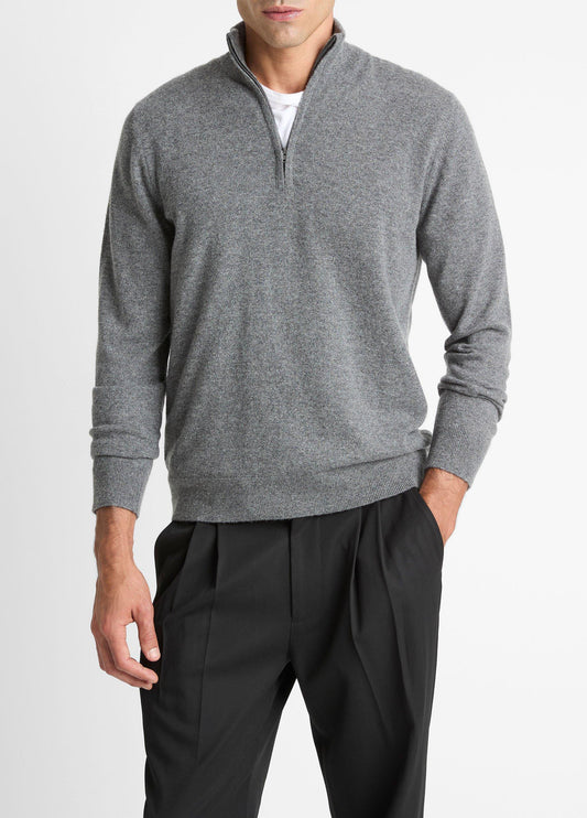 Cashmere Quarter-Zip Sweater - US 9268