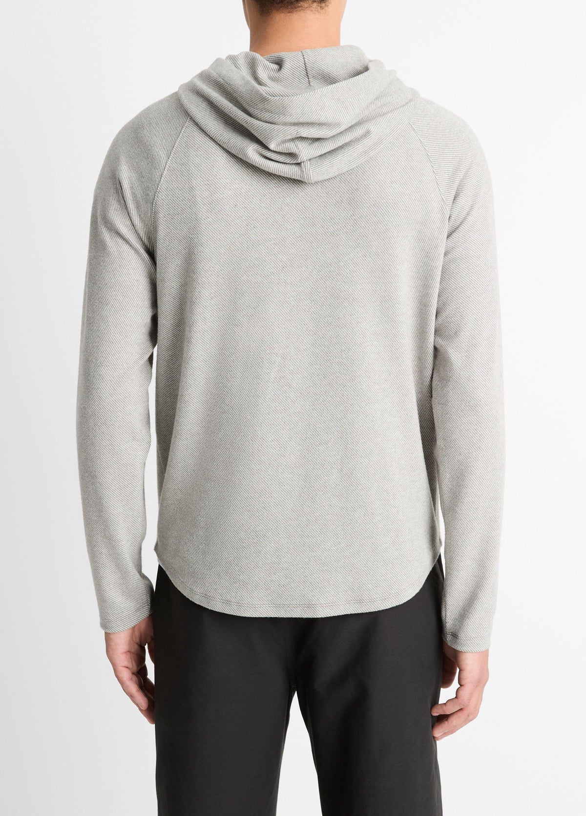 Broken Twill Pullover Hoodie - US 5796