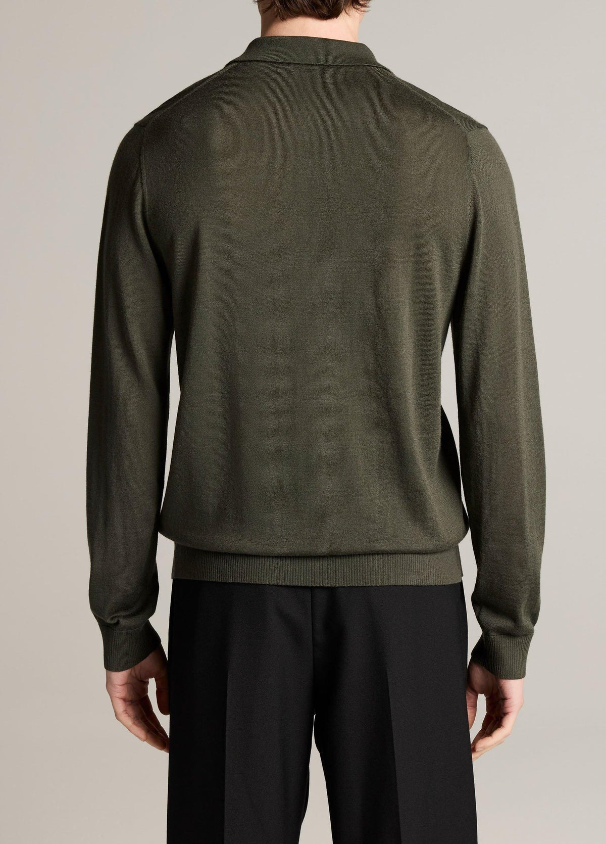Wool Polo Sweater - US 0941