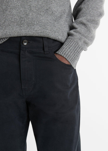 Dylan Slim 5-Pocket Peached Stretch-Cotton Pant - US 1391