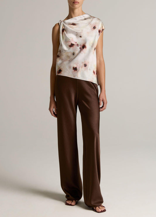 Colette High-Rise Fluid Satin Bias Pant - US 3330