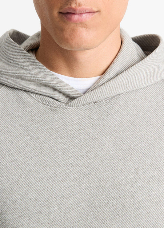 Broken Twill Pullover Hoodie - US 5796